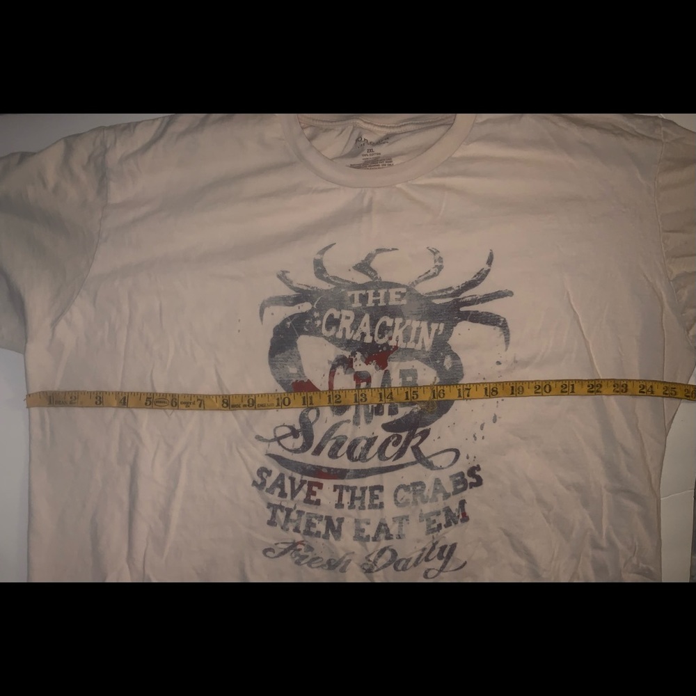 The crackling crab graphic T-shirt Sonoma lightweight 2X - Picture 5 of 5